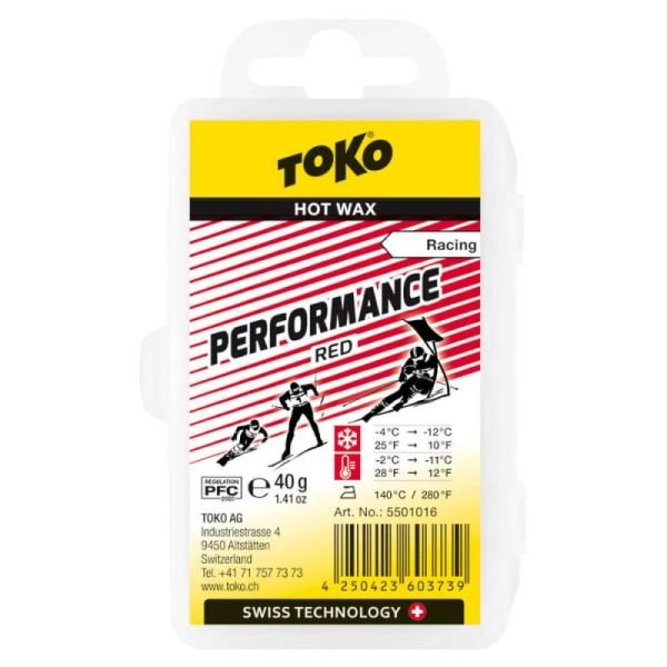 Toko Performance Hot Wax red 40g
