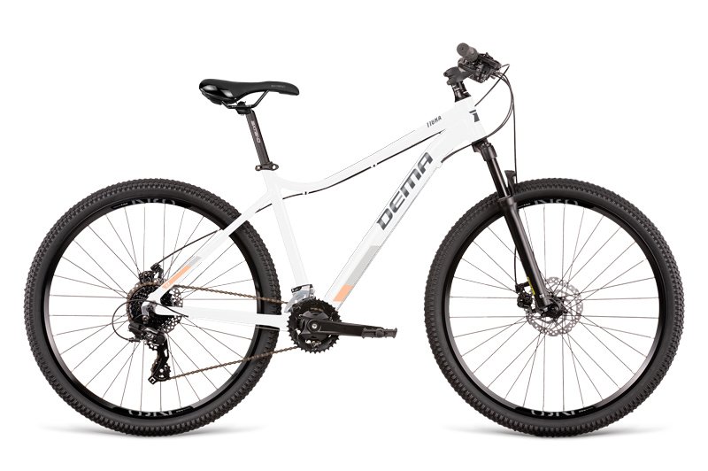 Velosipēds Dema TIGRA 5 white/dark gray