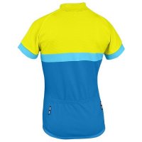 Velokrekls Etape Bambino blue/yellow fluo