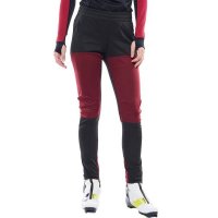 Bikses Fischer Asarna Softshell Pants W black/burgundy