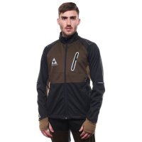 Jaka Fischer Asarna Softshell Jacket black/oak